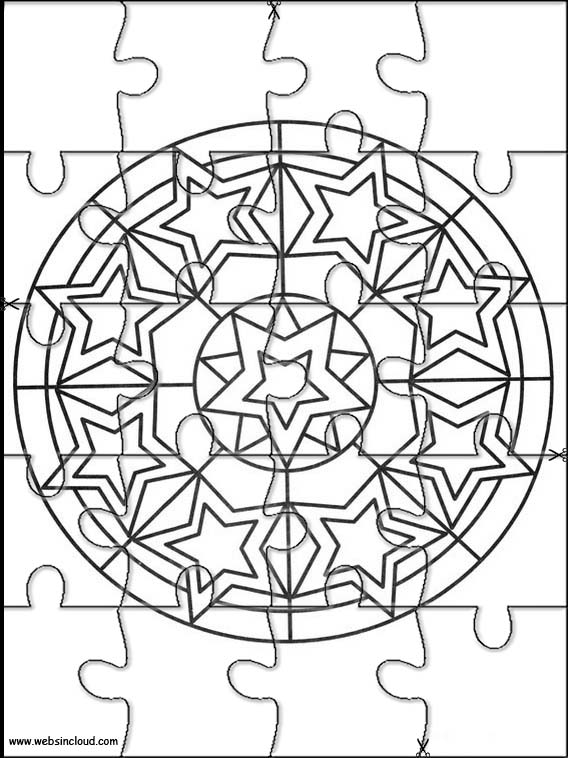 rompecabezas de mandalas