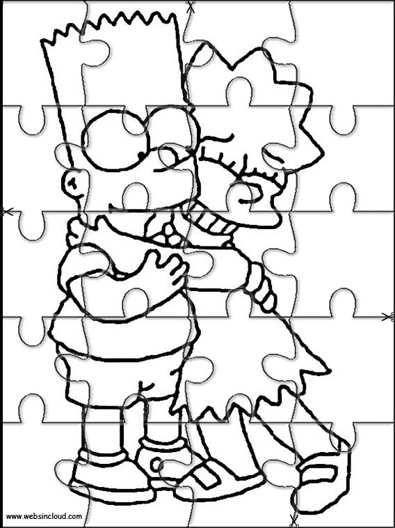 rompecabezas de los simpson