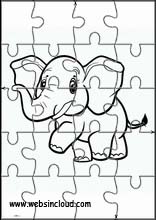 Éléphants - Animaux 2