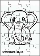 Elefantes - Animais 5