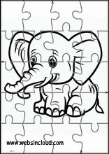 Elefantes - Animais 6