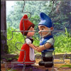Stiksav til print Gnomeo og Julie Gnomeo og Julie