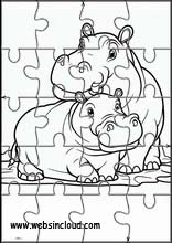Hippopotames - Animaux 2