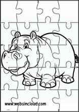 Hippopotames - Animaux 4
