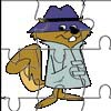 Stiksav til print Secret Squirrel Secret Squirrel