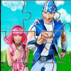 Stiksav til print LazyTown LazyTown