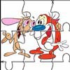 Stiksav til print Ren og Stimpy Ren og Stimpy