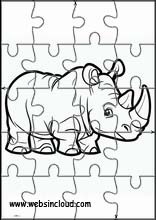 Rhinocéros - Animaux 4