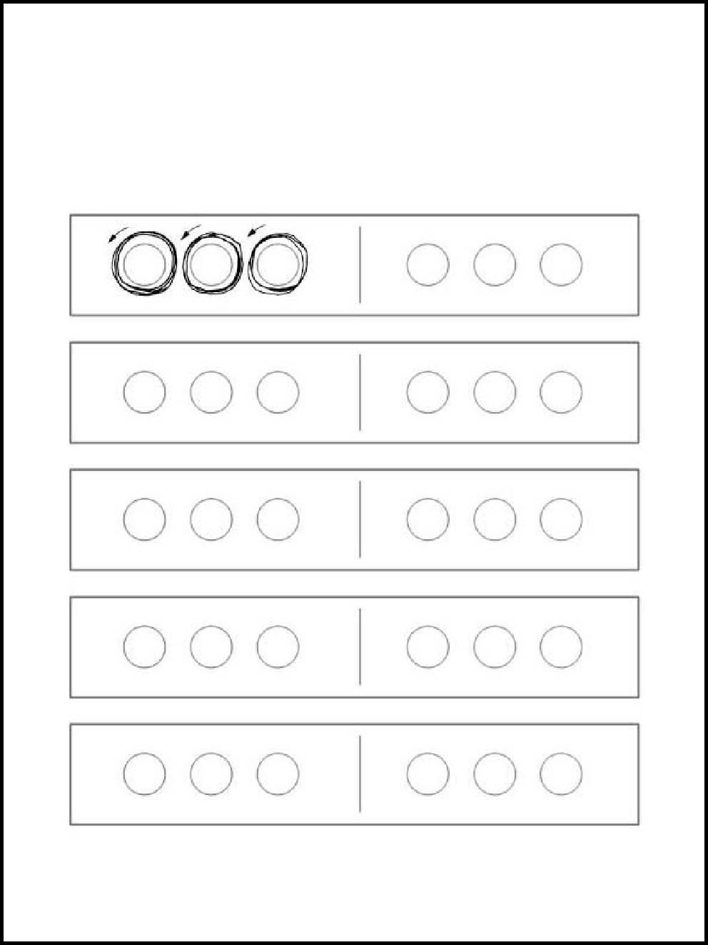 Käsinkirjoitus. 3 – 4 vuotta 14