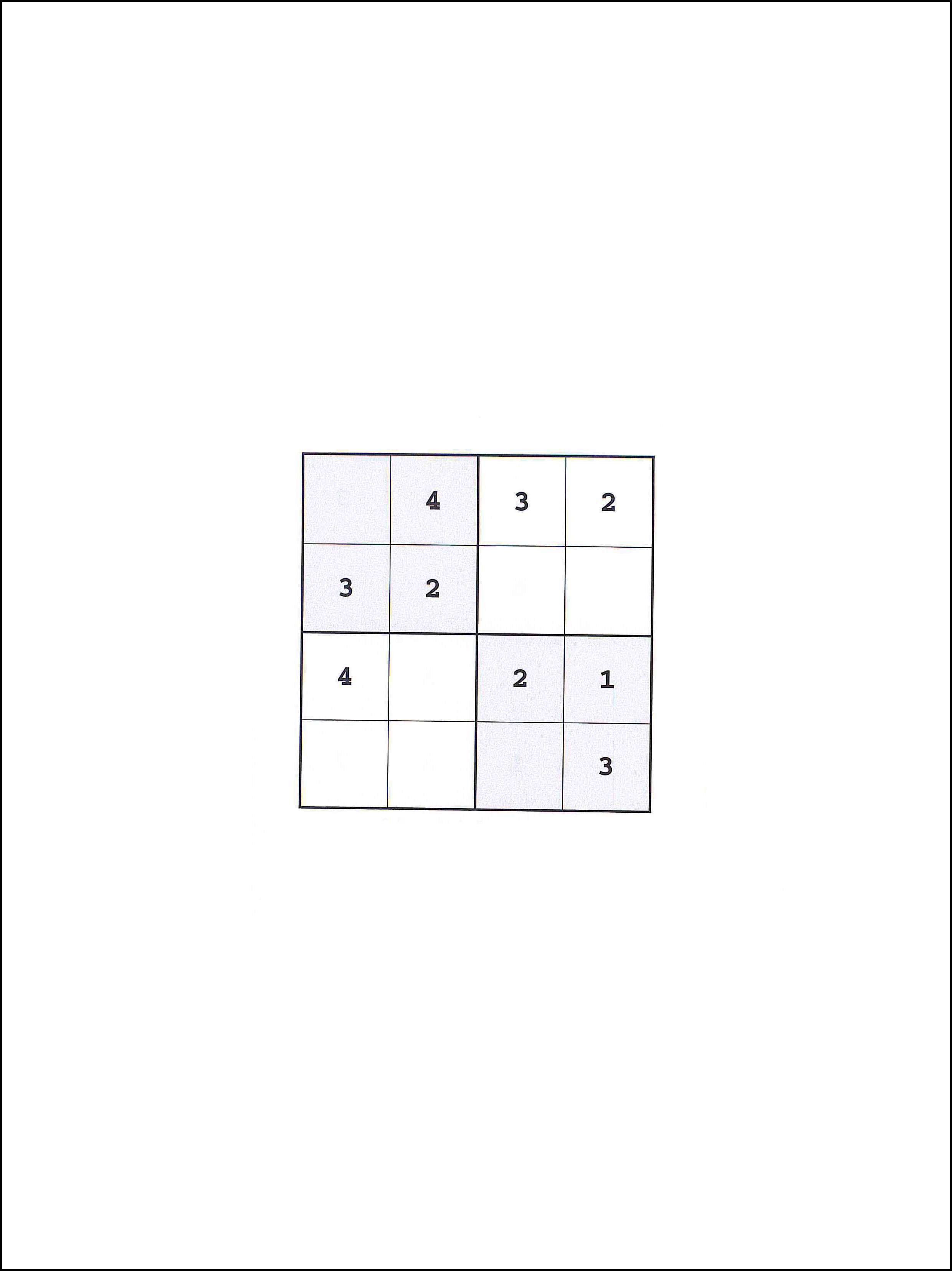 4x4 सुडोकु 14