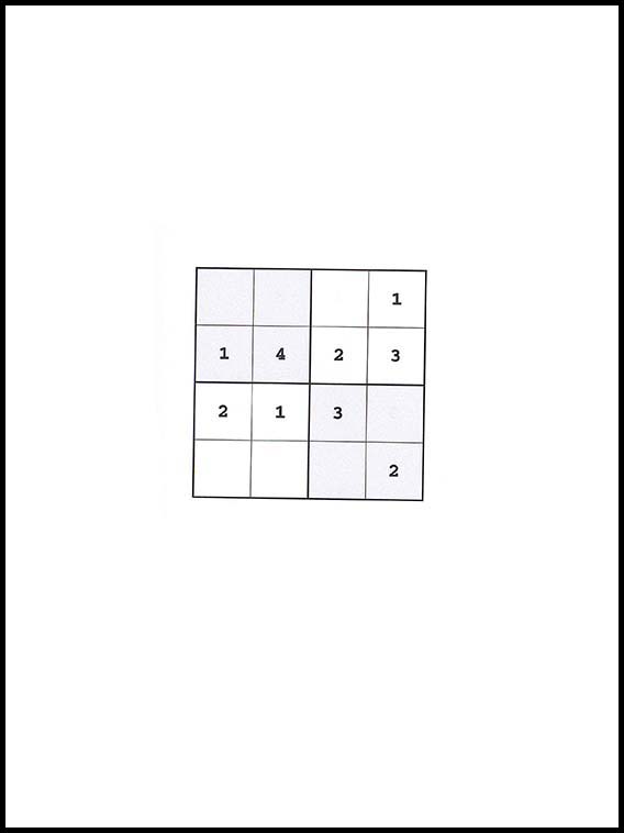 4x4 सुडोकु 24