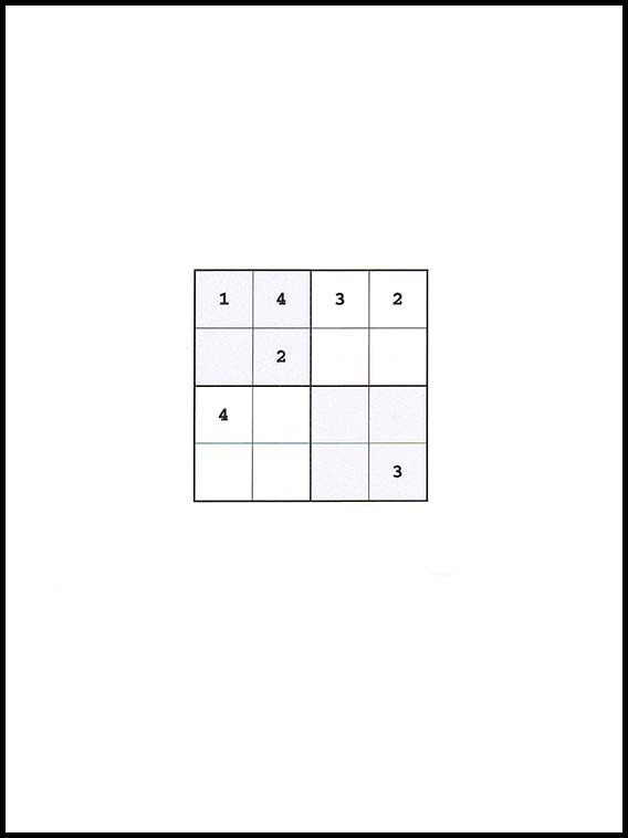 4x4 सुडोकु 26