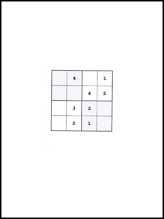 4x4 सुडोकु 28