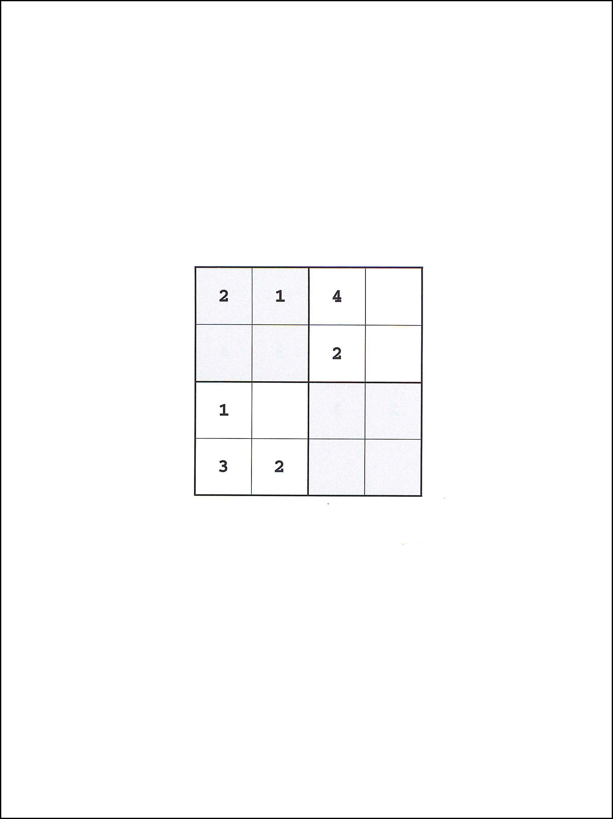 4x4 सुडोकु 39