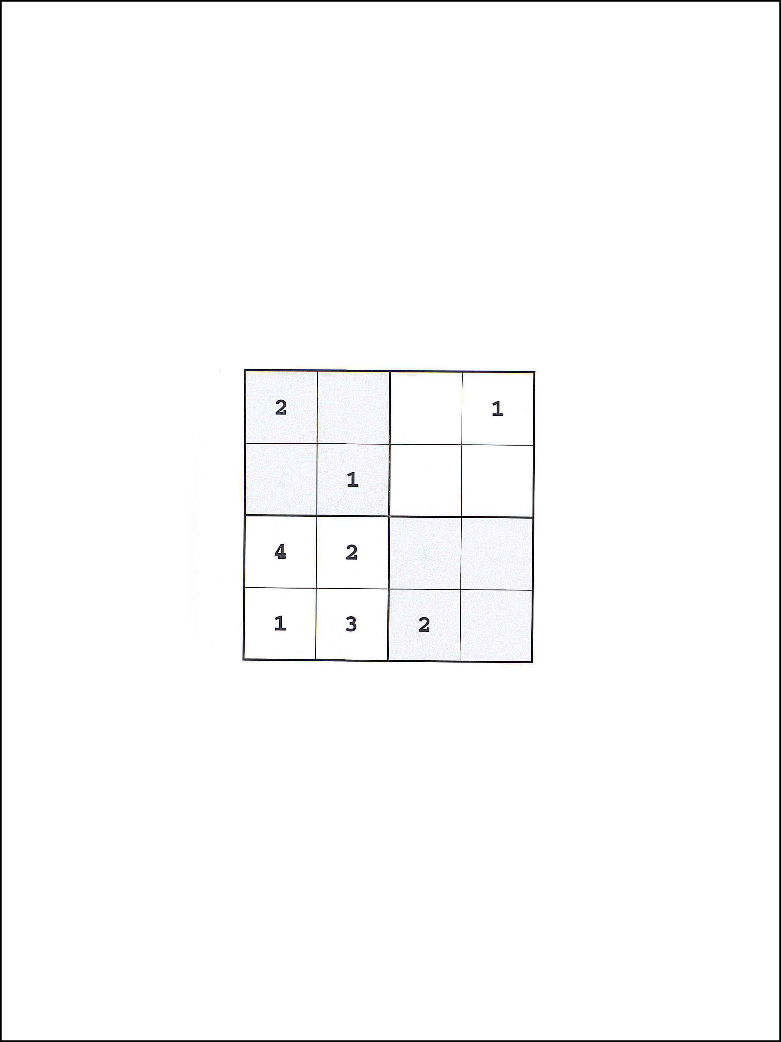 4x4 सुडोकु 42