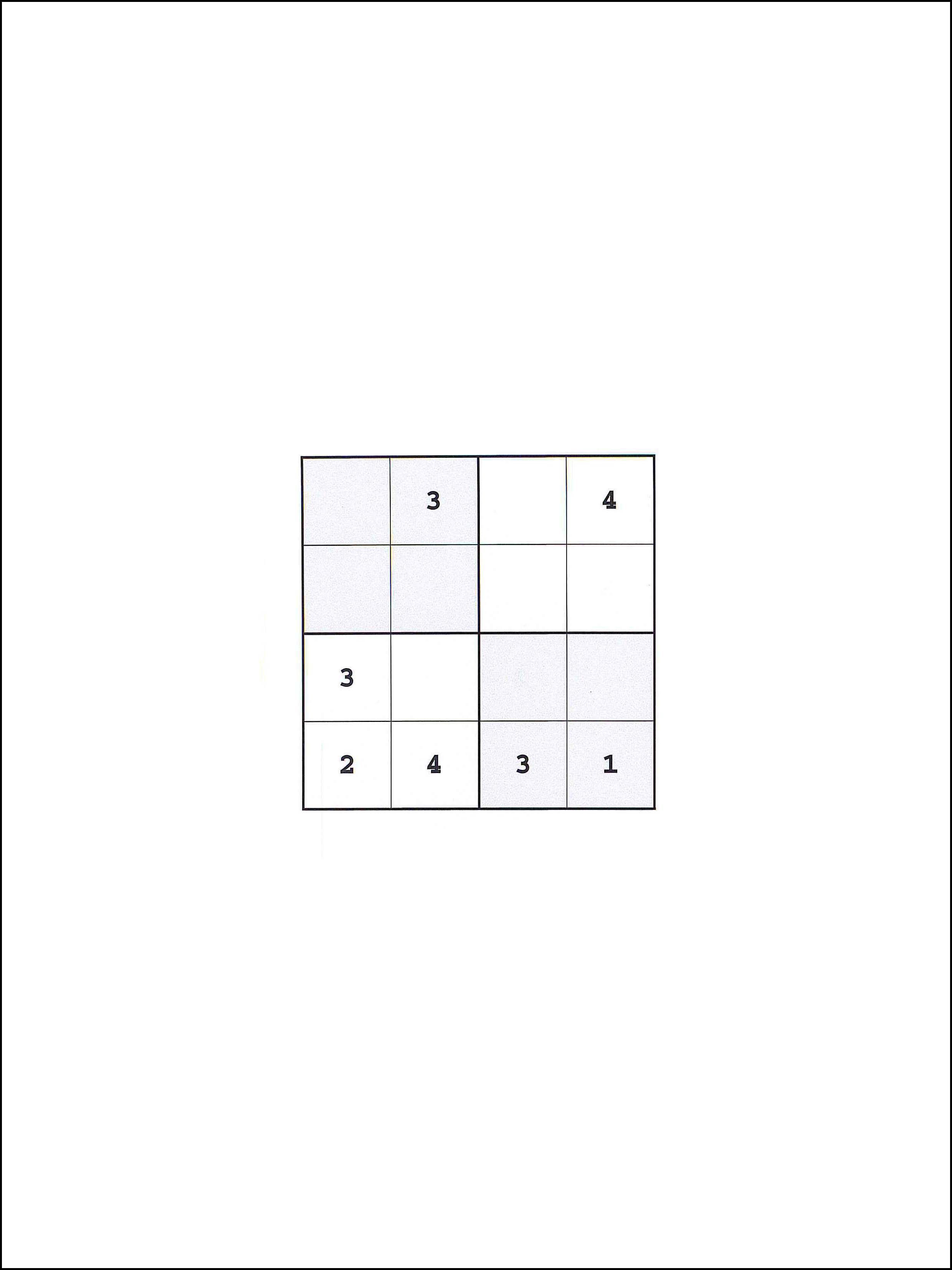 4x4 सुडोकु 46