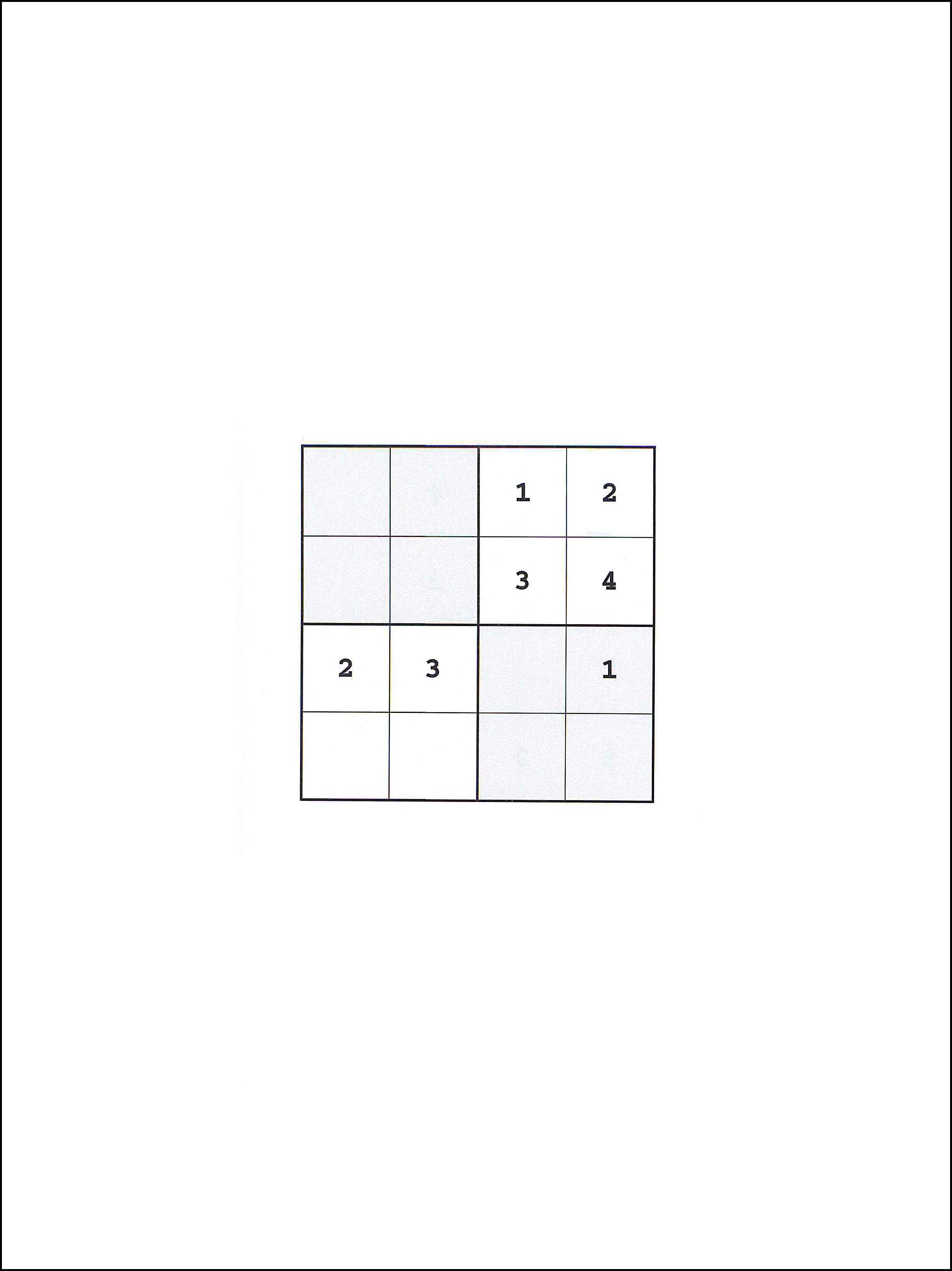 4x4 सुडोकु 51