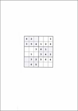 Sudoku 6x611