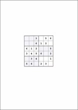 Sudoku 6x620