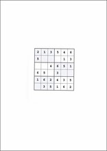 Sudoku 6x67