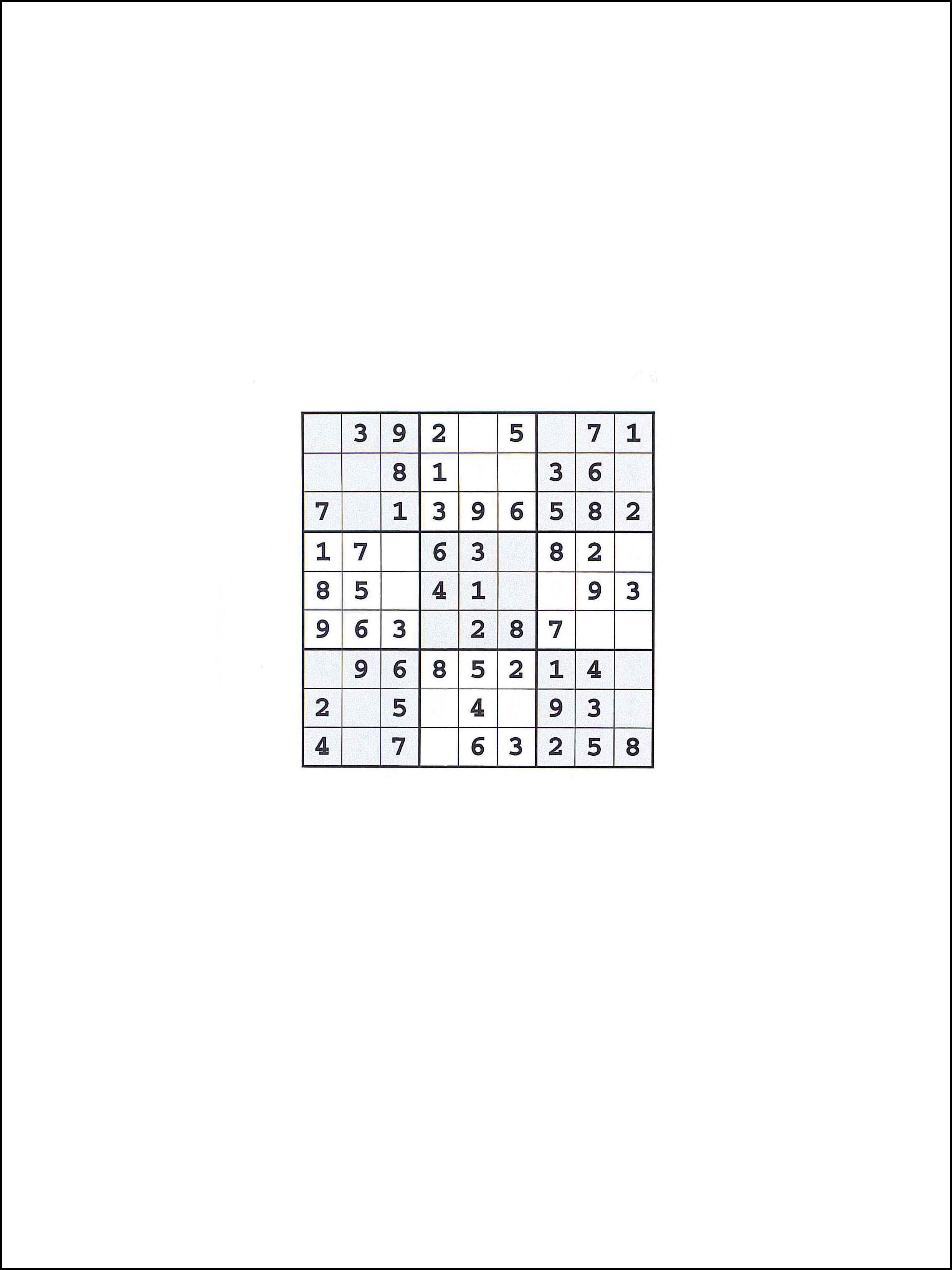 Sudoku Para Imprimir 38