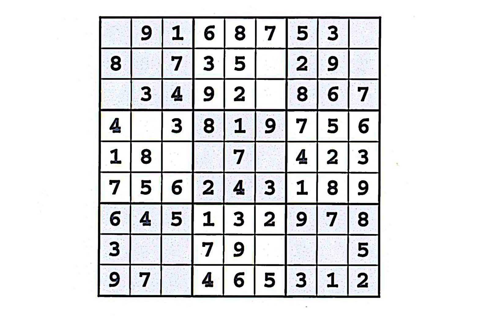 Printable Worksheets Sudoku 9x9 Sudoku 9x9