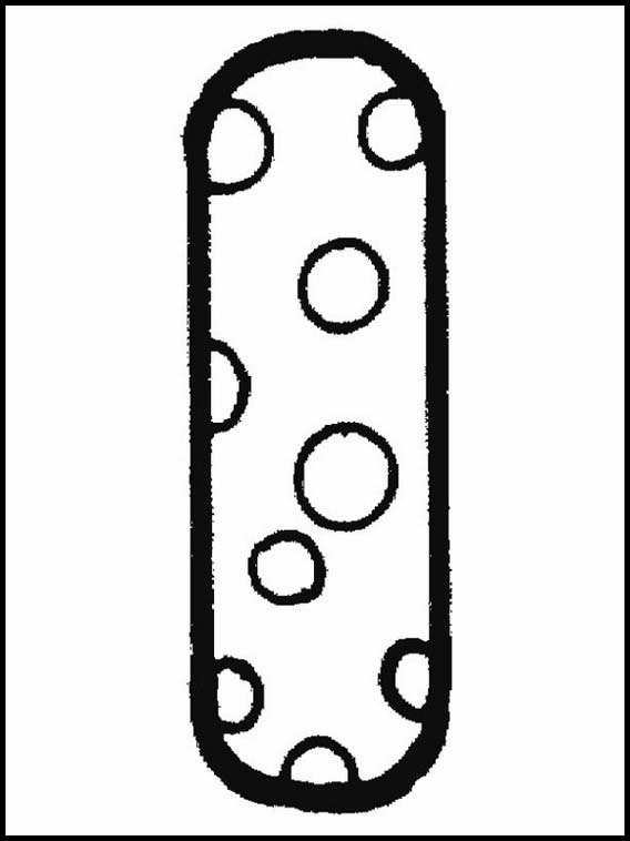 アルファベットと数字 19