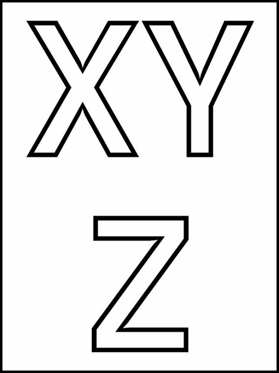 アルファベットと数字 7