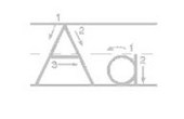 Printable Worksheets Calligraphy Alphabet Handwriting Calligraphy Alphabet Handwriting