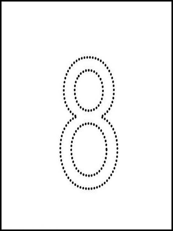 Connect the dots. Numbers 3
