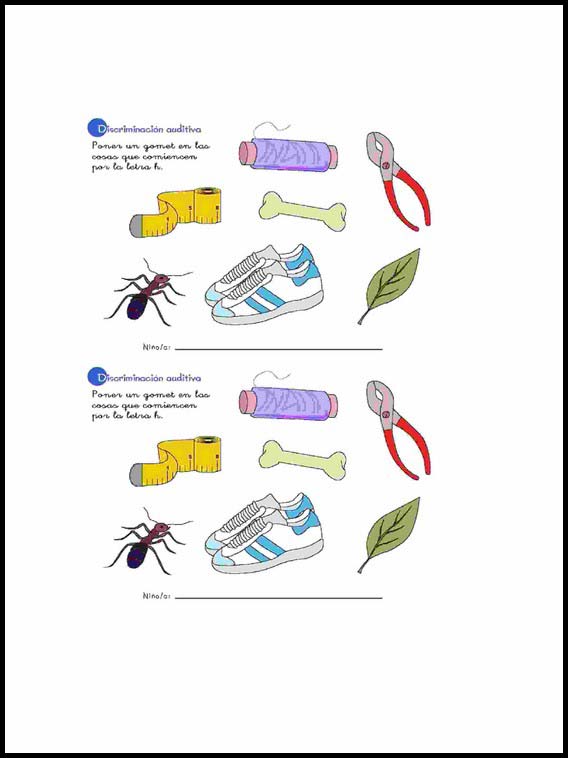 Auditory-Visual Differentiation to learn Spanish 15