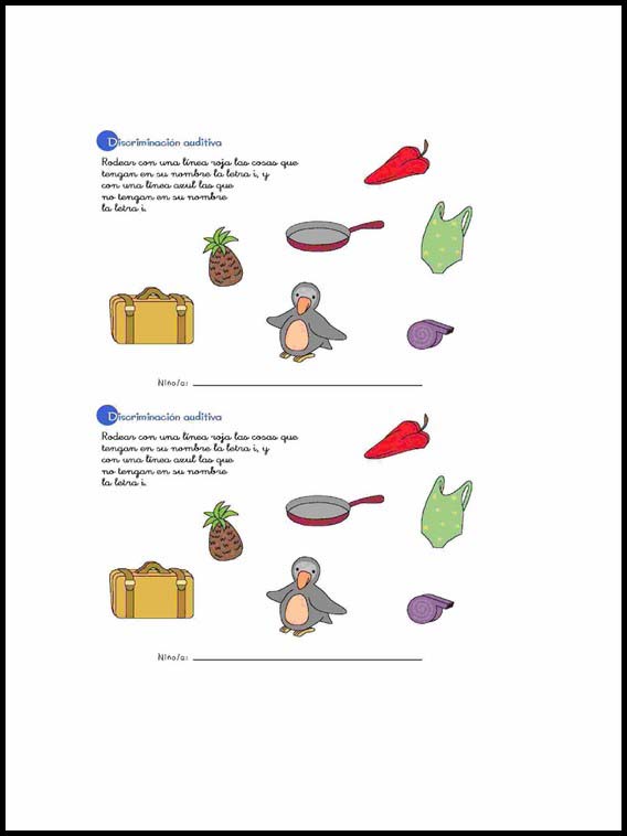 Auditory-Visual Differentiation to learn Spanish 17