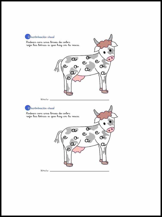 Auditory-Visual Differentiation to learn Spanish 2