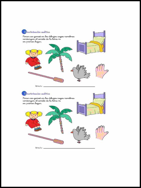 Auditory-Visual Differentiation to learn Spanish 25