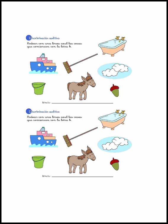 Auditory-Visual Differentiation to learn Spanish 3