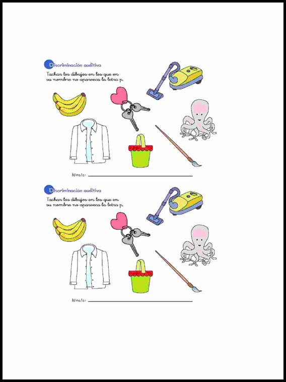 Auditory-Visual Differentiation to learn Spanish 33