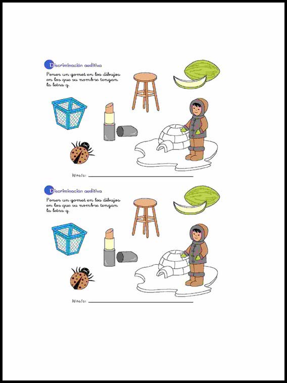 Auditory-Visual Differentiation to learn Spanish 35