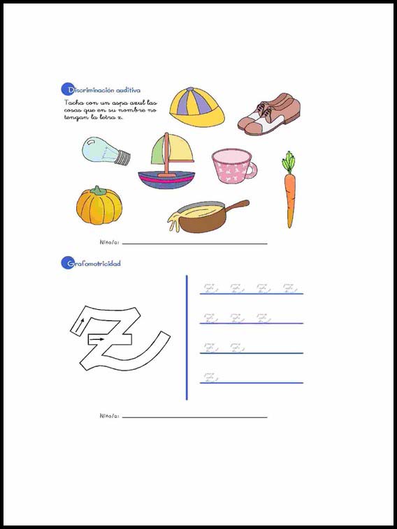 Auditory-Visual Differentiation to learn Spanish 50