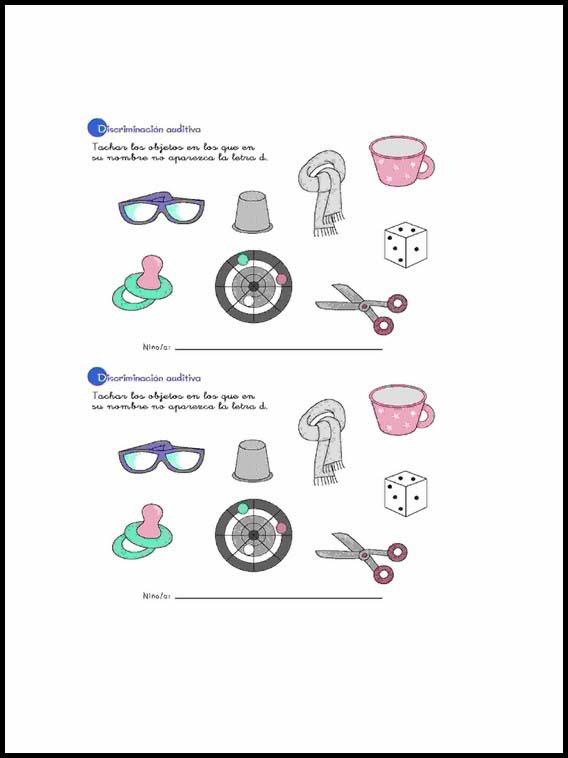 Auditory-Visual Differentiation to learn Spanish 7