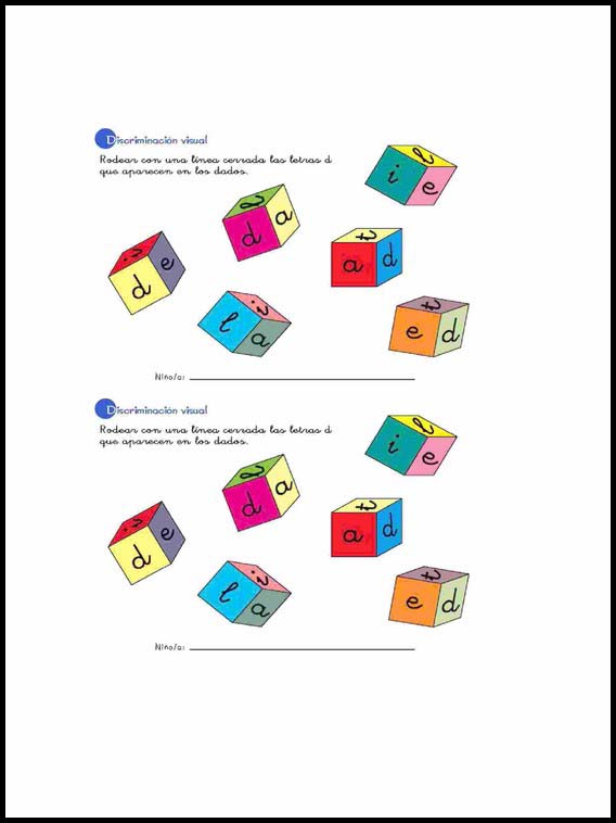 Auditory-Visual Differentiation to learn Spanish 8