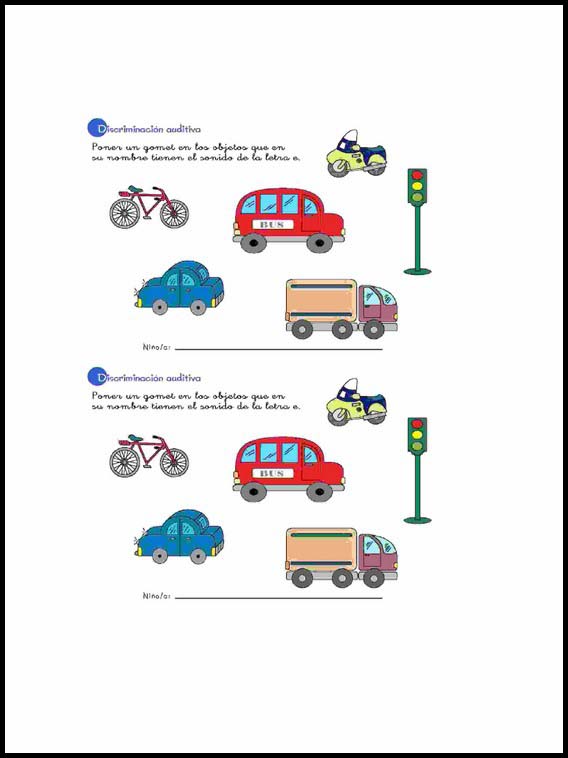 Auditory-Visual Differentiation to learn Spanish 9