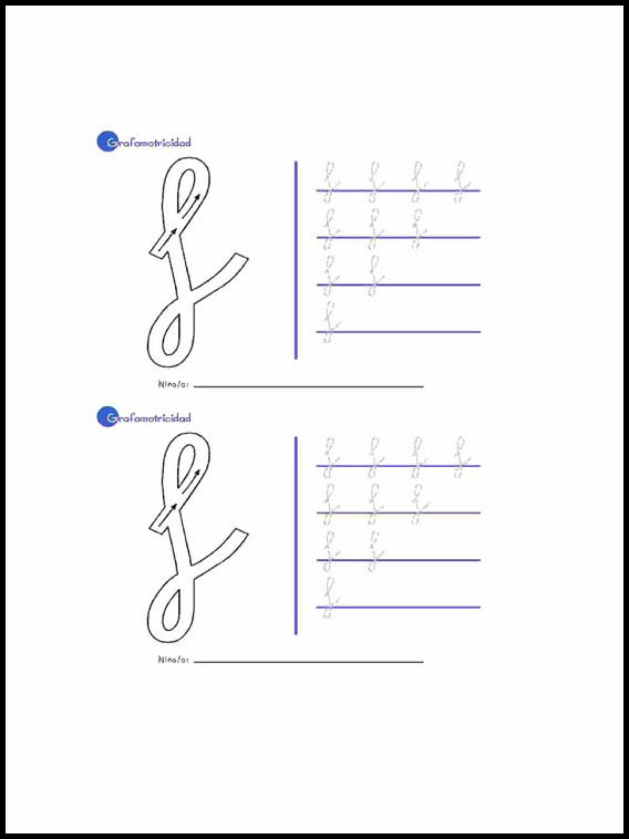 Alphabet to learn Spanish 11