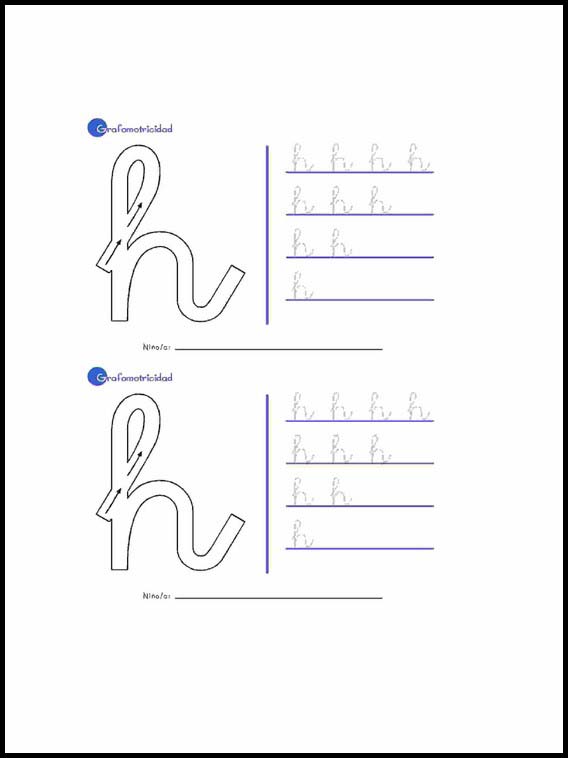 Alphabet to learn Spanish 15