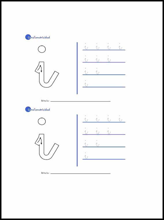 Alphabet to learn Spanish 17