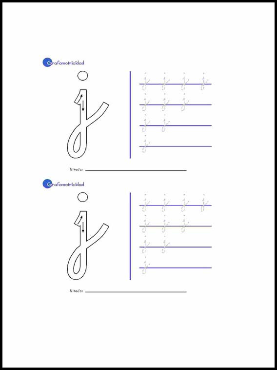 Alphabet to learn Spanish 19