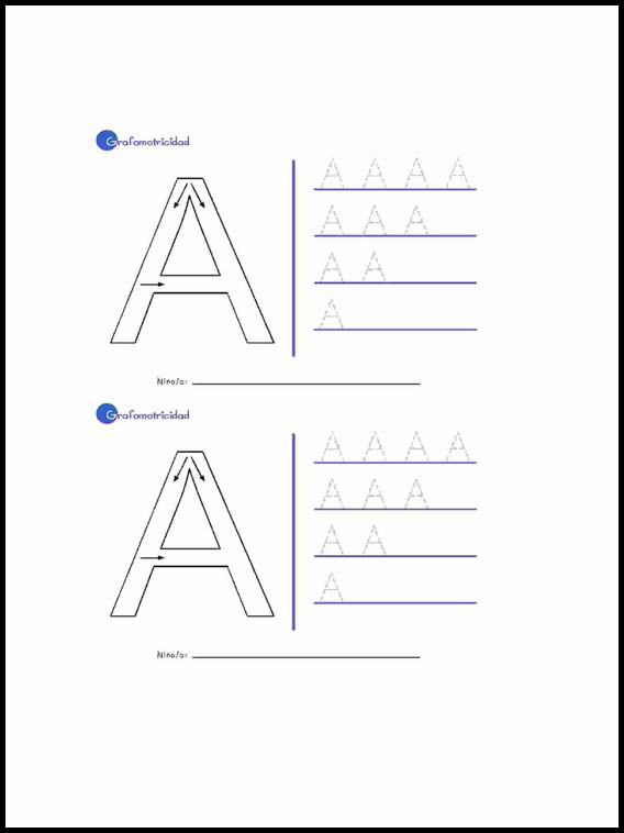 Alphabet to learn Spanish 2