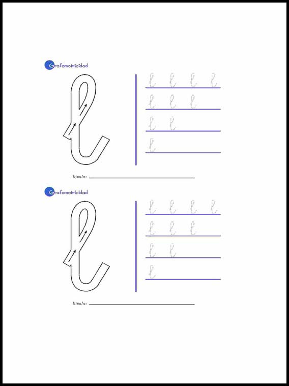 Alphabet to learn Spanish 23