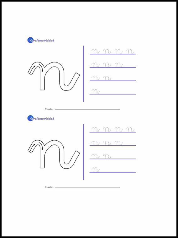 Alphabet to learn Spanish 27