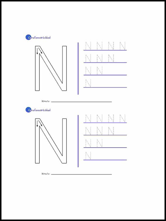 Alphabet to learn Spanish 28