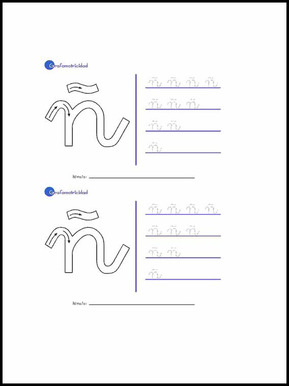 Alphabet to learn Spanish 29